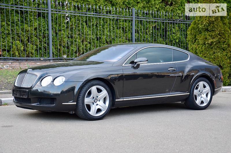 технические характеристики bentley continental